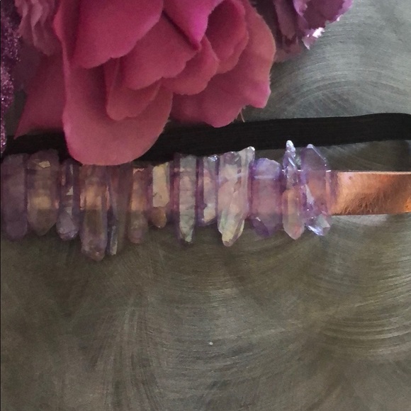 ONE OF A KIND CRYSTAL HEADBAND! Handmade with ?? main image 4